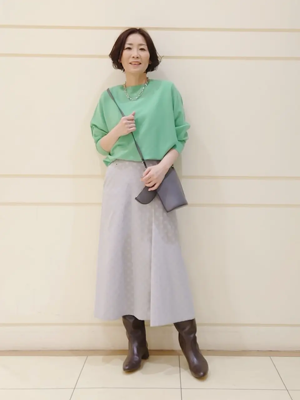 自由区 maruri コーディネート画像