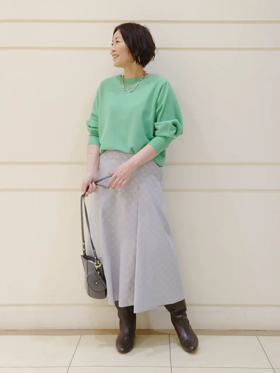 自由区 maruri コーディネート画像