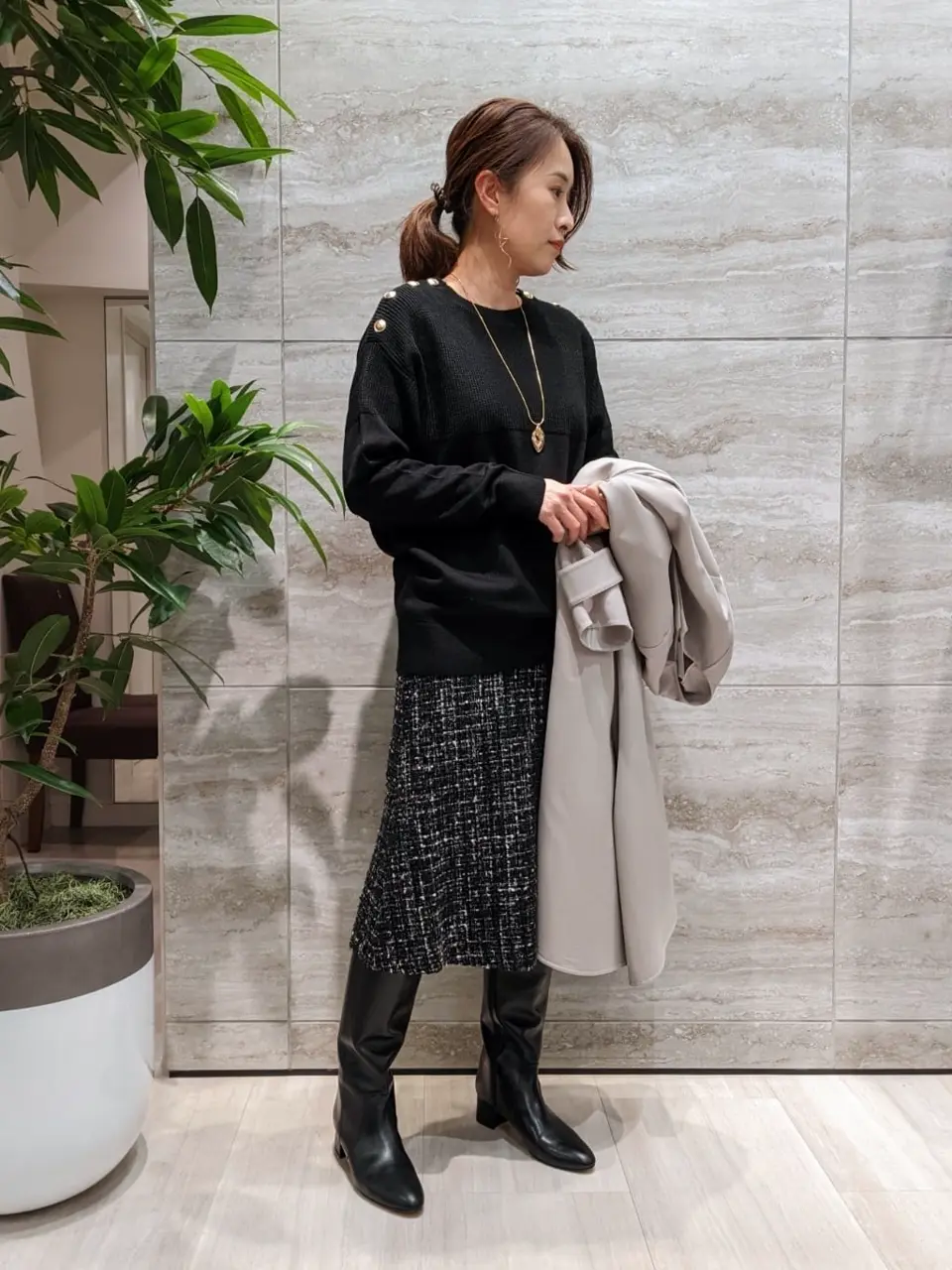 自由区 Nakai コーディネート画像