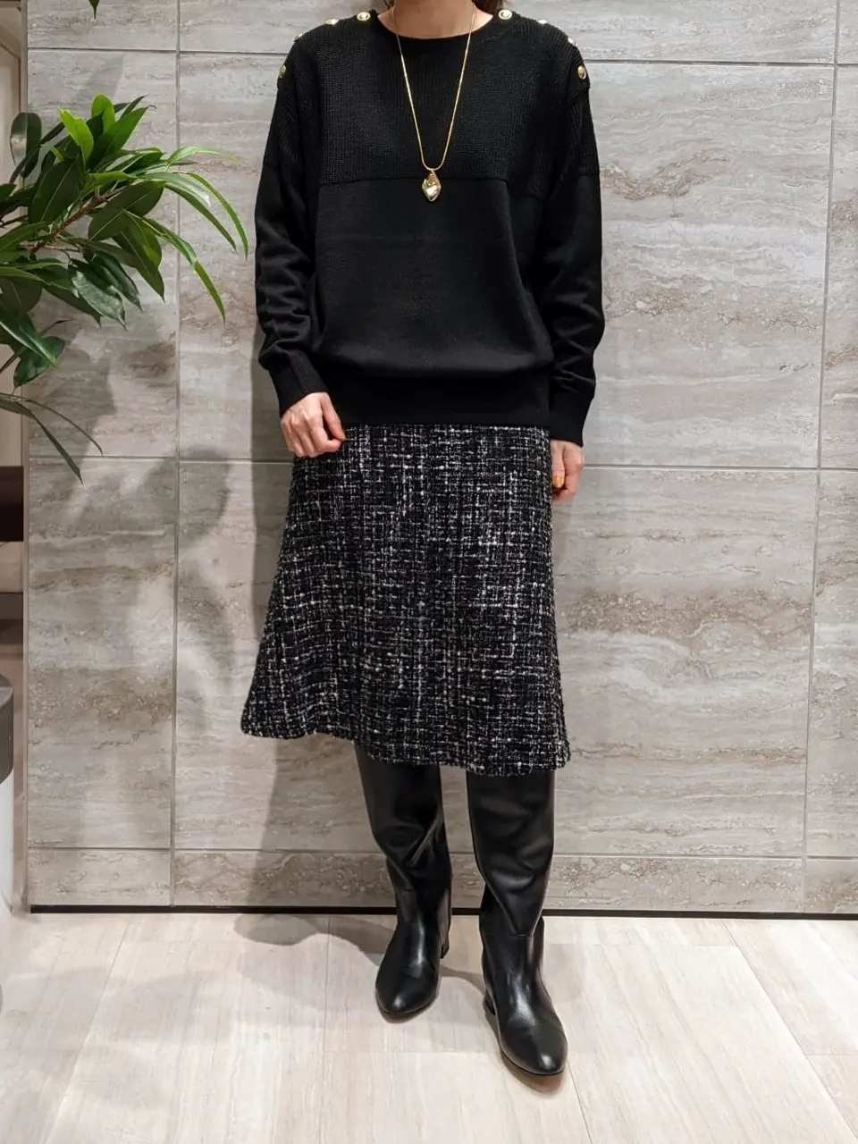 自由区 Nakai コーディネート画像