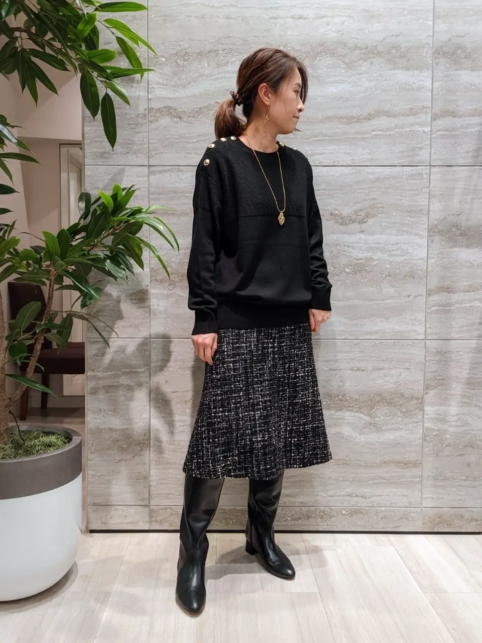 自由区 Nakai コーディネート画像