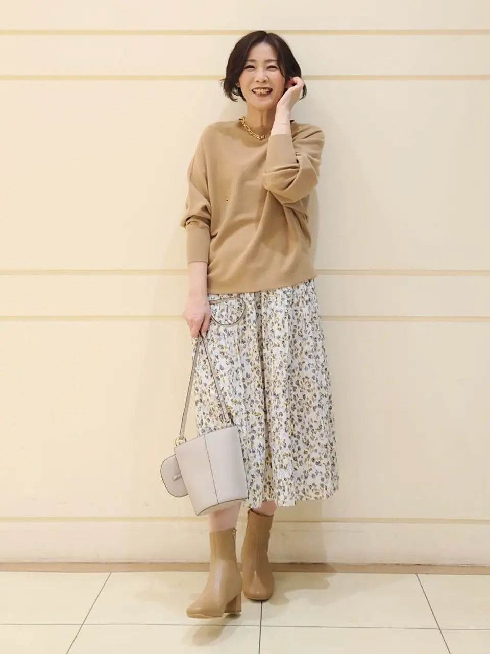 自由区 maruri コーディネート画像