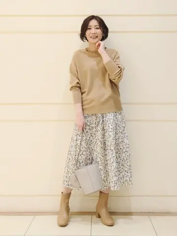 自由区 maruri コーディネート画像