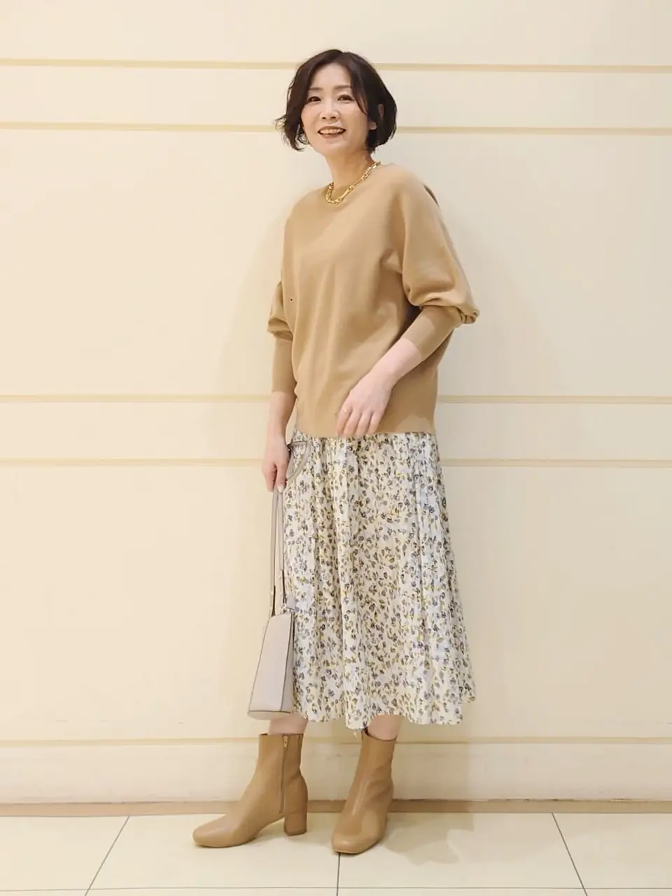 自由区 maruri コーディネート画像