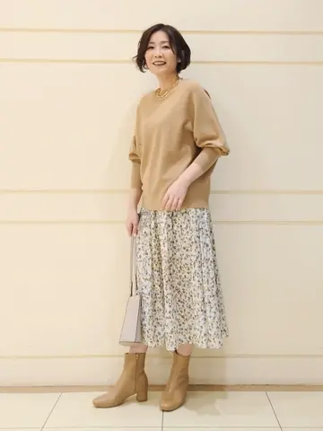 自由区 maruri コーディネート画像