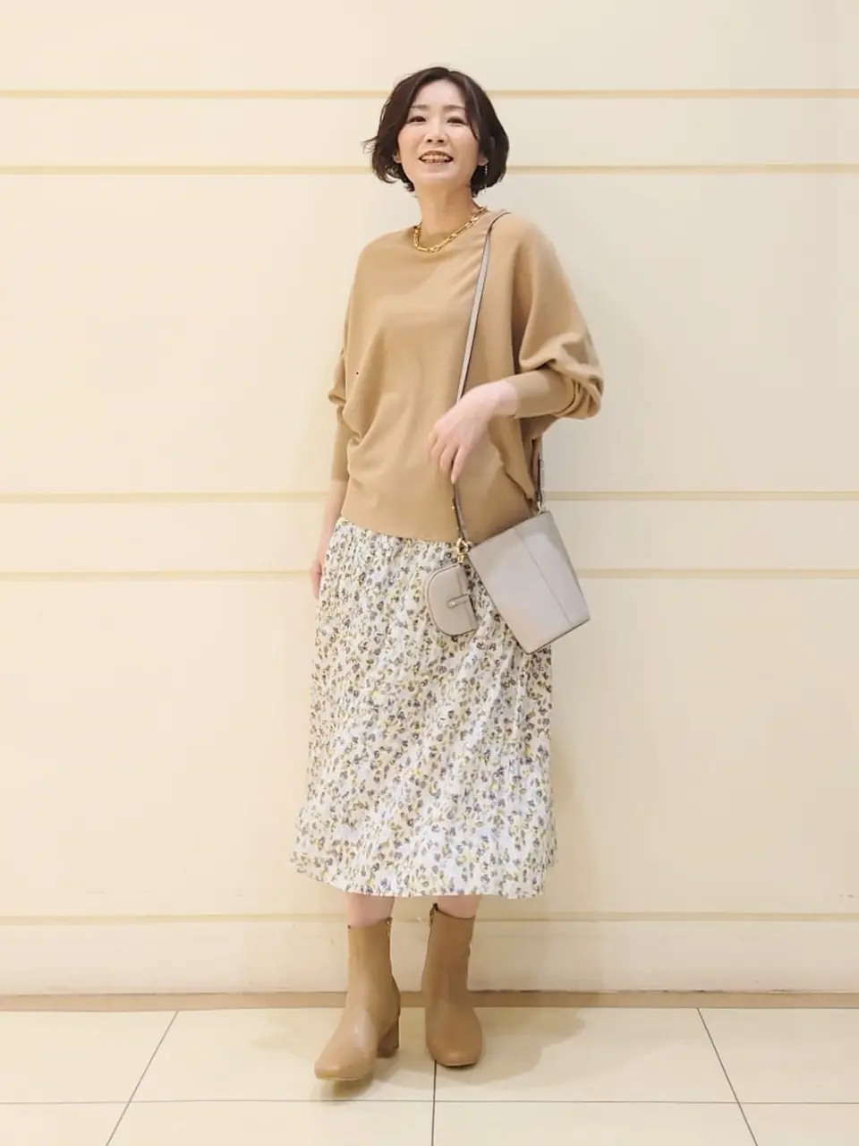 自由区 maruri コーディネート画像