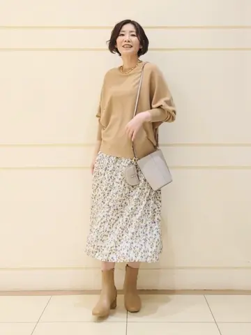 自由区 maruri コーディネート画像