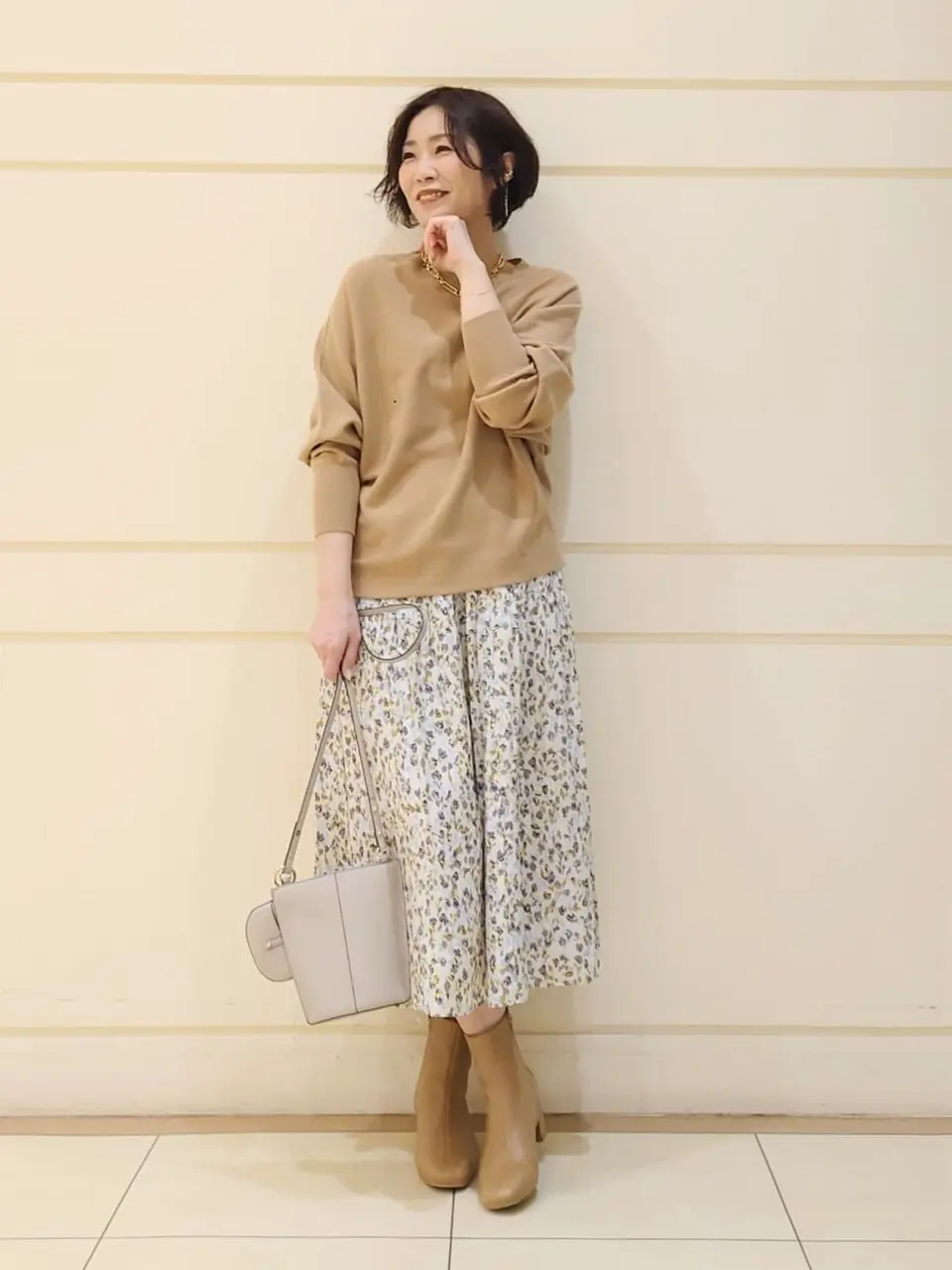 自由区 maruri コーディネート画像