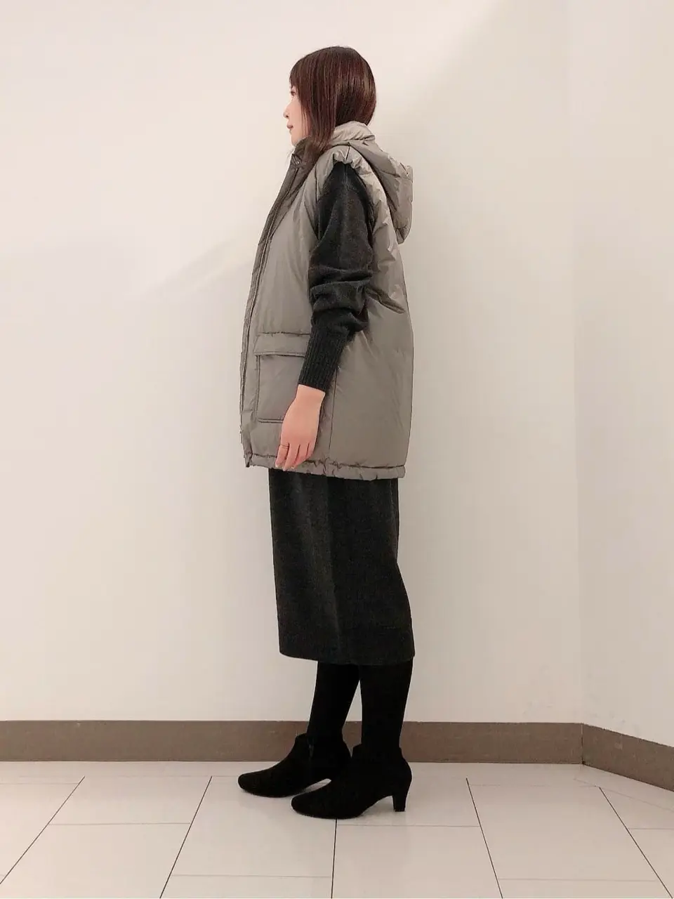 自由区 スタッフ コーディネート画像