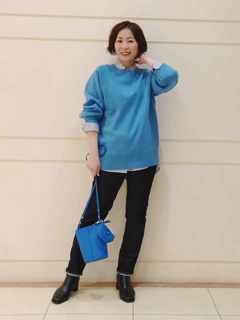 自由区 maruri コーディネート画像