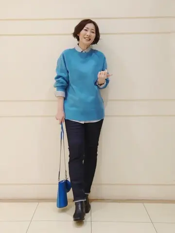 自由区 maruri コーディネート画像