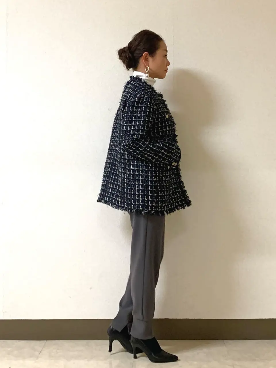 自由区 坂本 コーディネート画像