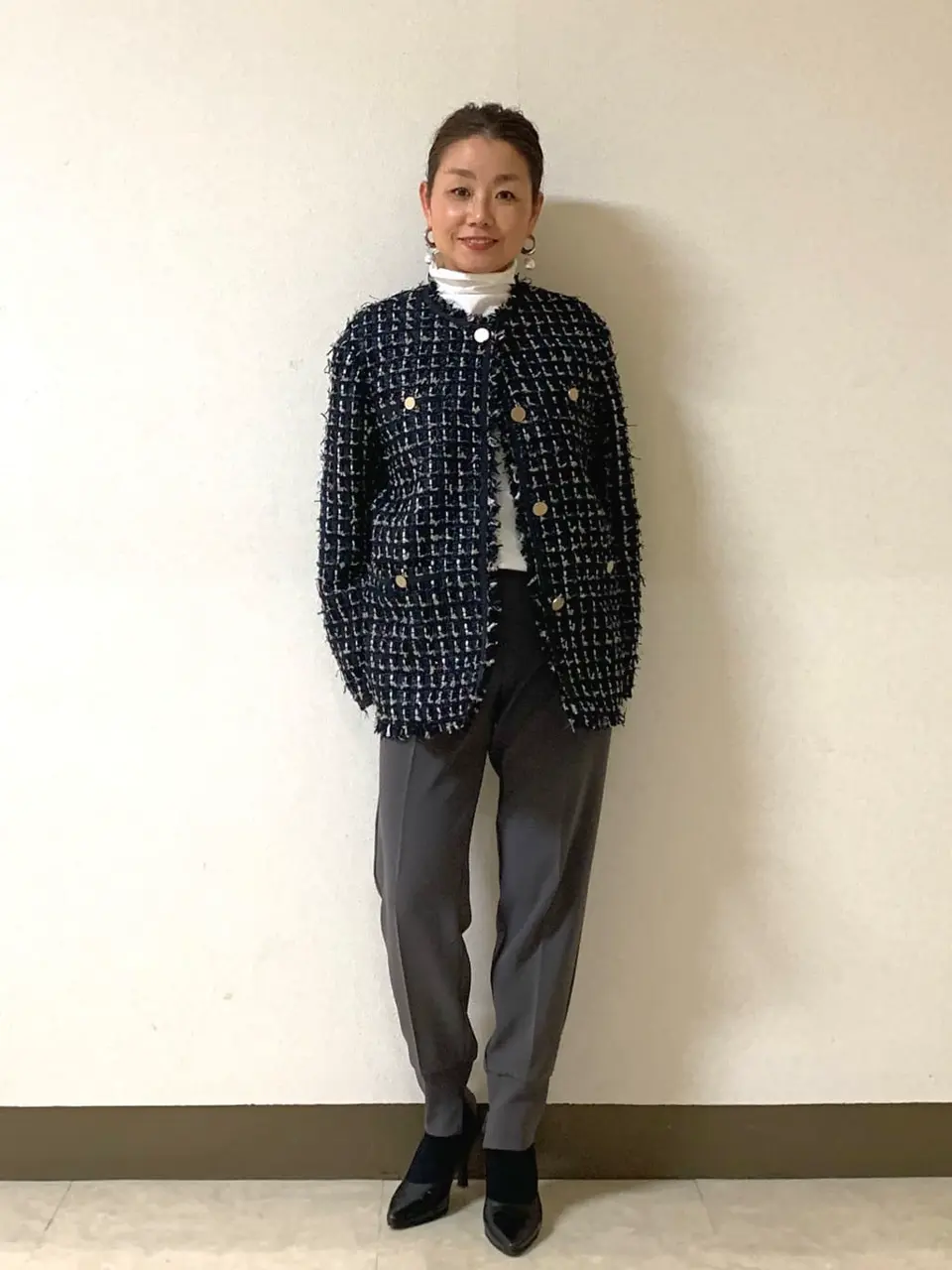 自由区 坂本 コーディネート画像