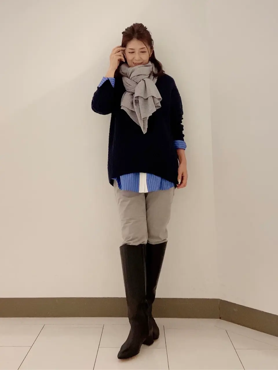 自由区 KAZU コーディネート画像