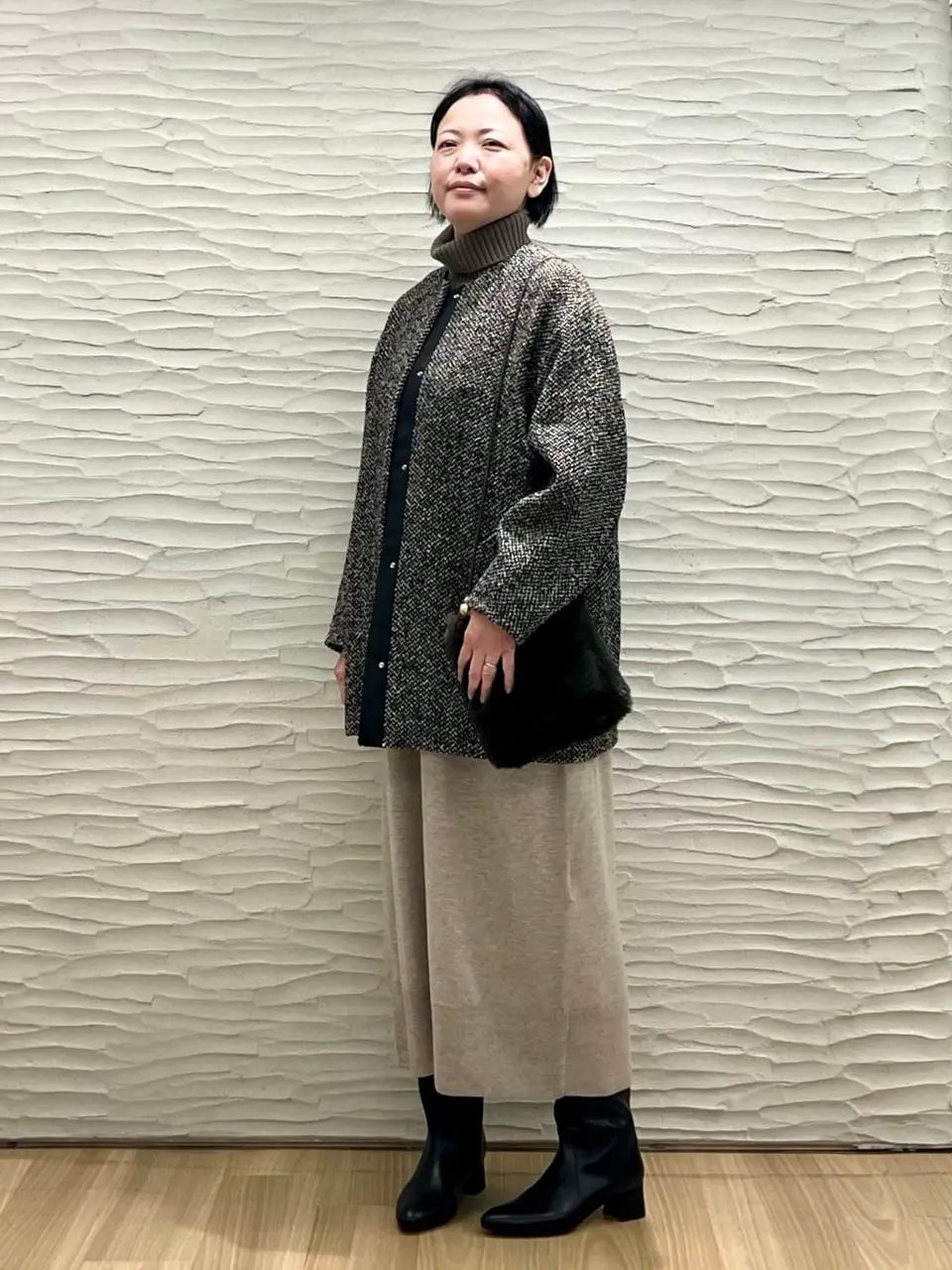 自由区 橋口 コーディネート画像