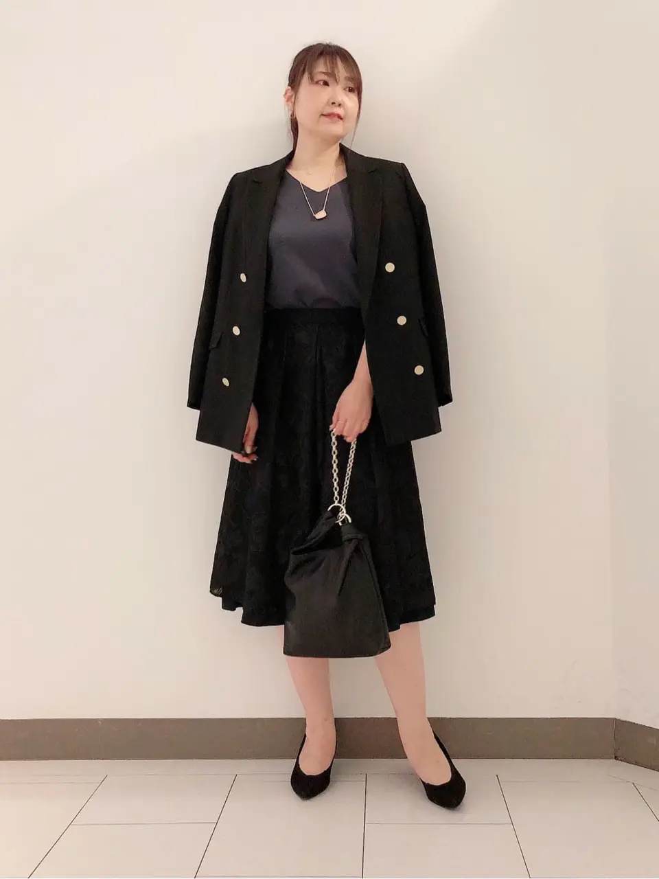 自由区 スタッフ コーディネート画像