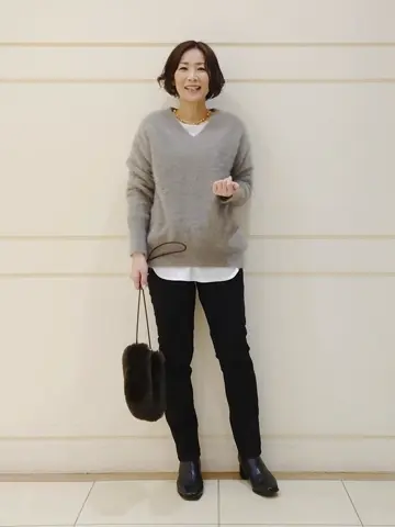 自由区 maruri コーディネート画像