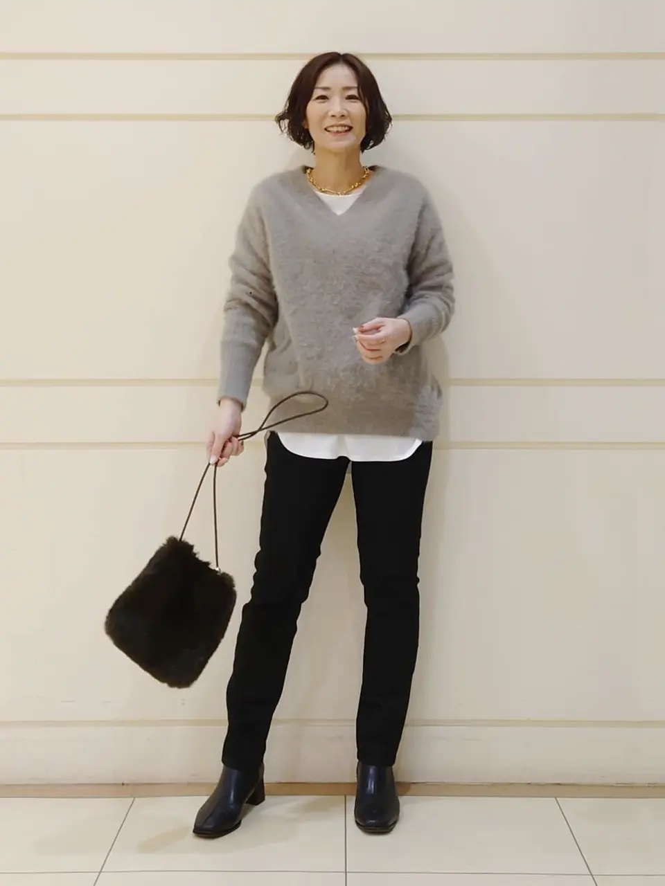 自由区 maruri コーディネート画像