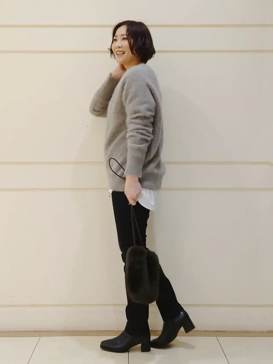 自由区 maruri コーディネート画像