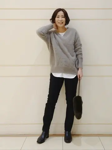 自由区 maruri コーディネート画像