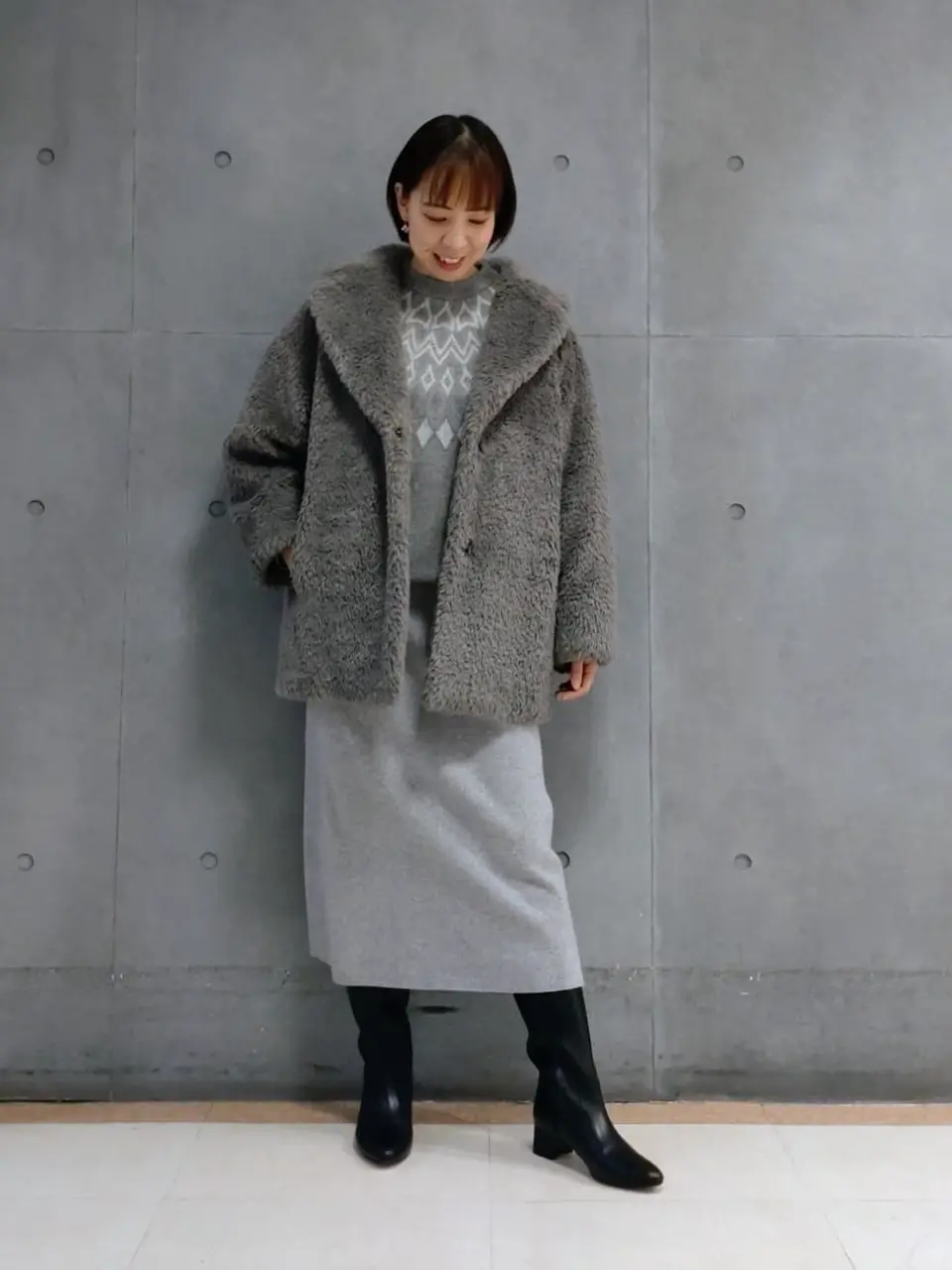 自由区 丸尾 コーディネート画像