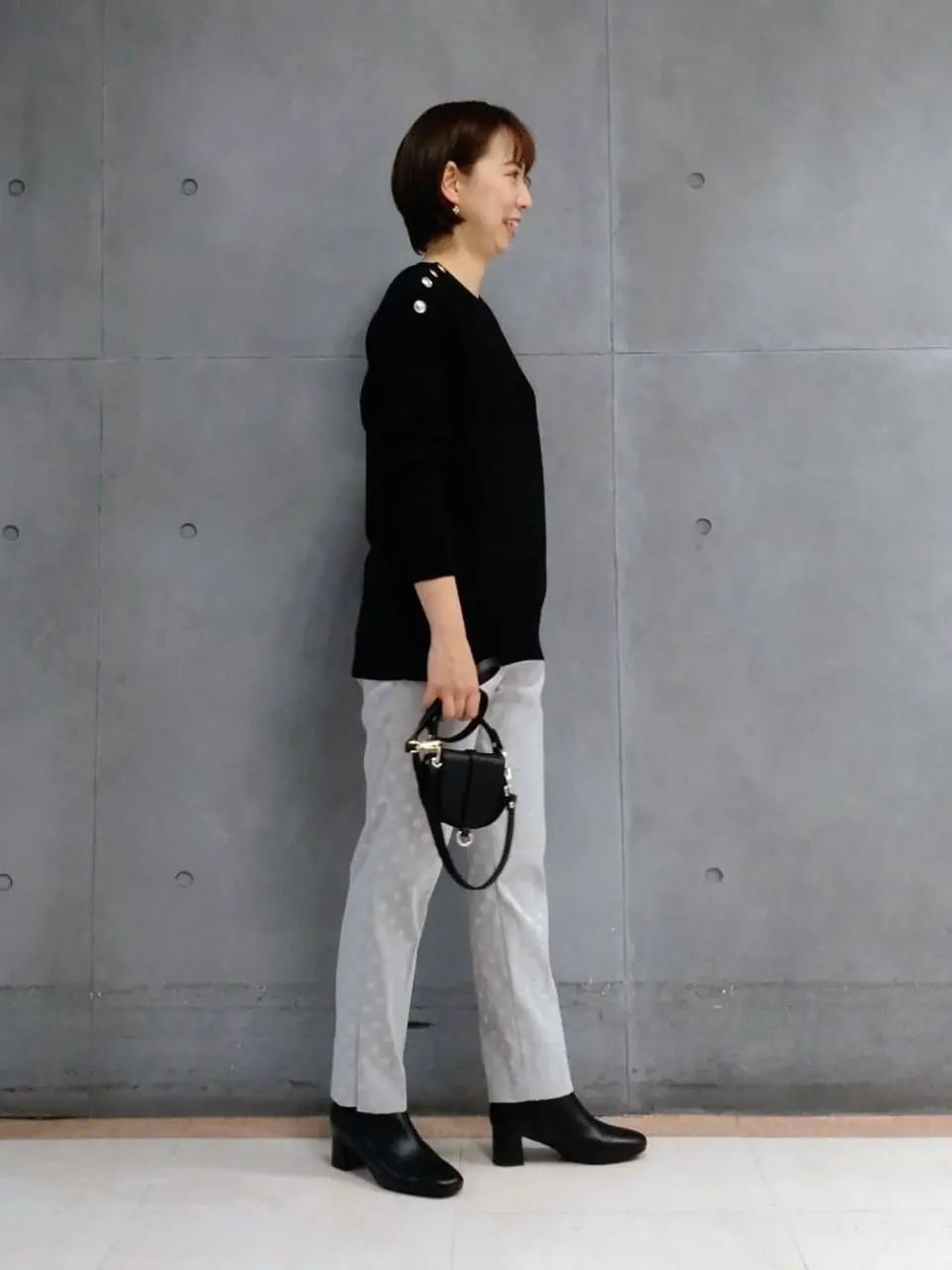 自由区 丸尾 コーディネート画像