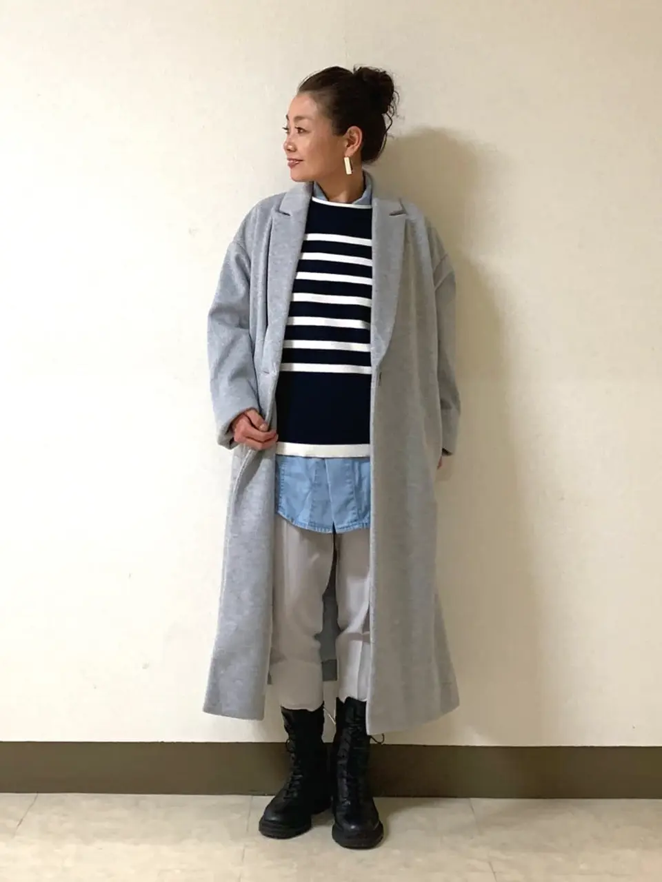 自由区 坂本 コーディネート画像