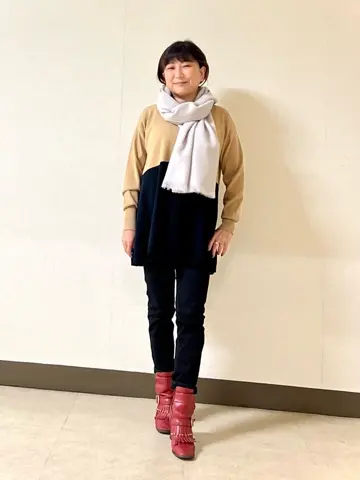 自由区 土居 コーディネート画像