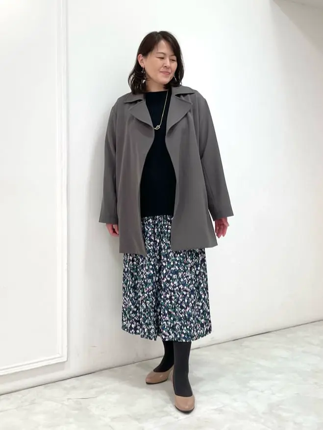 自由区 大野 コーディネート画像