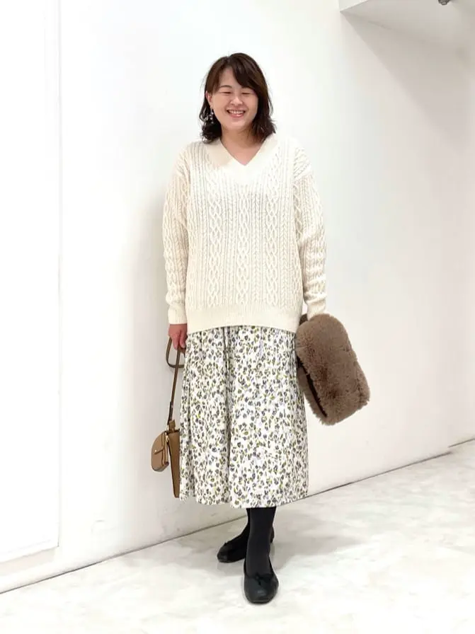 自由区 大野 コーディネート画像