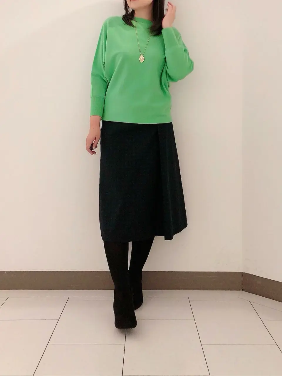 自由区 スタッフ コーディネート画像