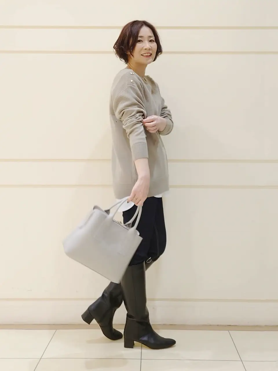 自由区 maruri コーディネート画像