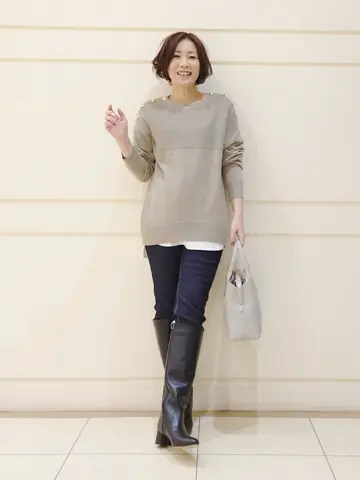 自由区 maruri コーディネート画像