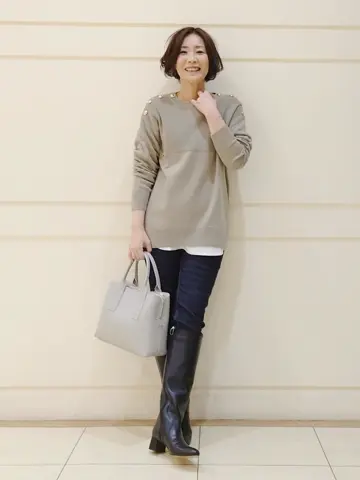 自由区 maruri コーディネート画像