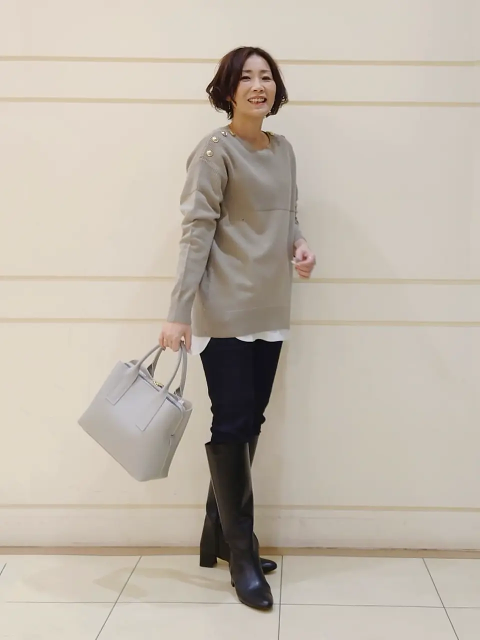 自由区 maruri コーディネート画像