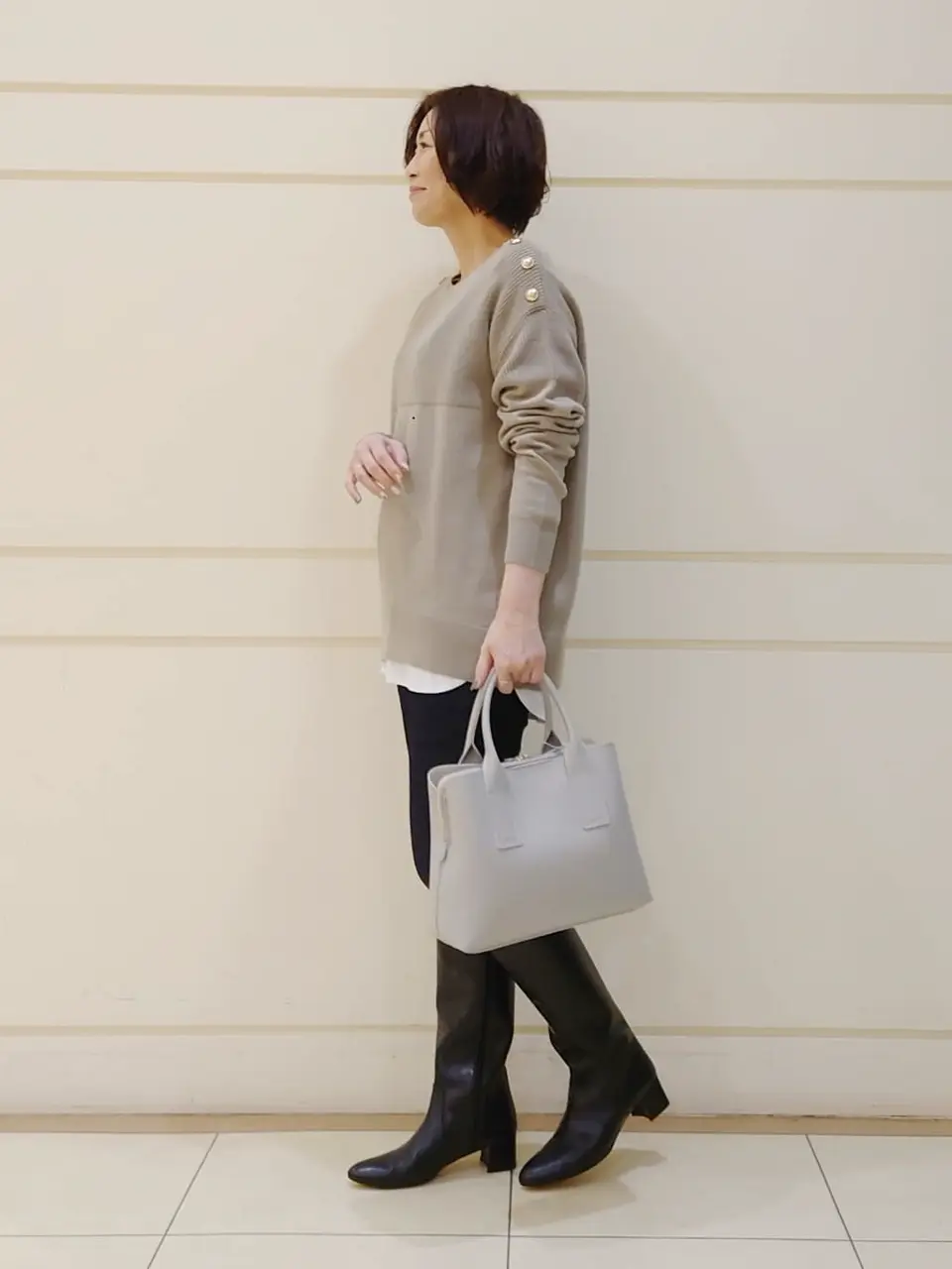 自由区 maruri コーディネート画像