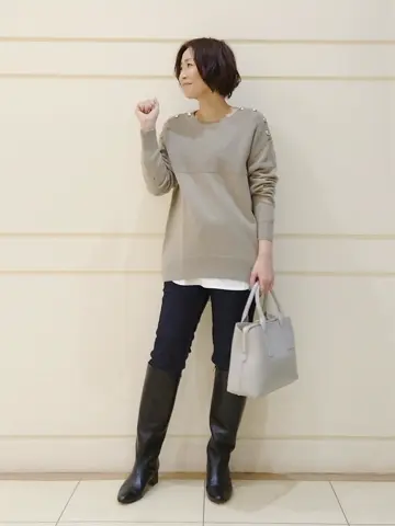 自由区 maruri コーディネート画像