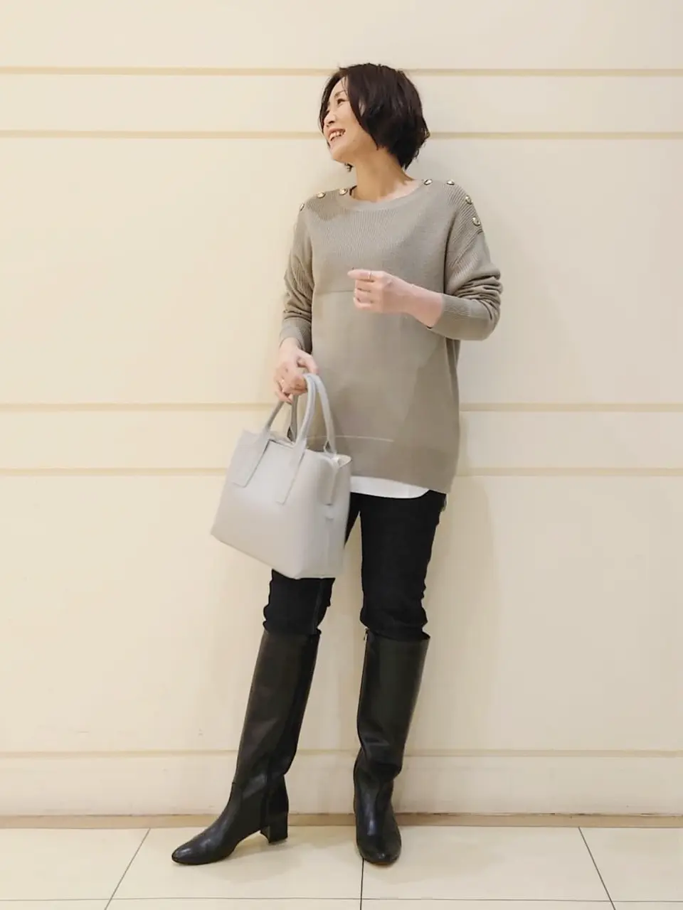 自由区 maruri コーディネート画像