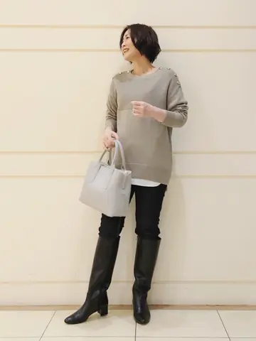 自由区 maruri コーディネート画像