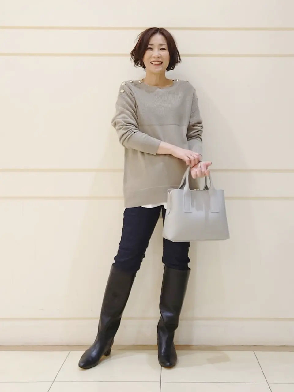 自由区 maruri コーディネート画像