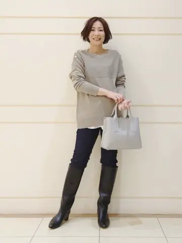 自由区 maruri コーディネート画像