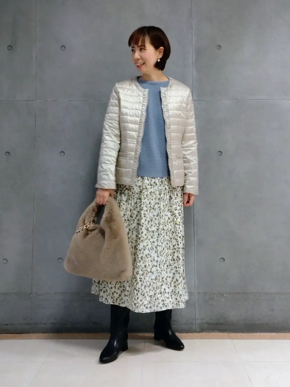 自由区 丸尾 コーディネート画像