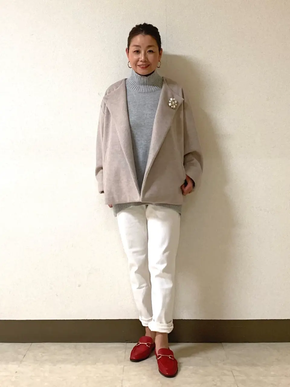 自由区 坂本 コーディネート画像