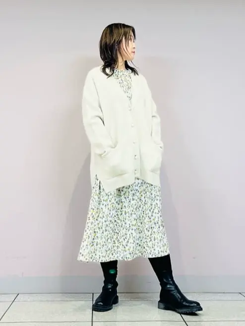 自由区 上島 コーディネート画像