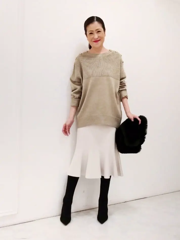 自由区 八田 コーディネート画像