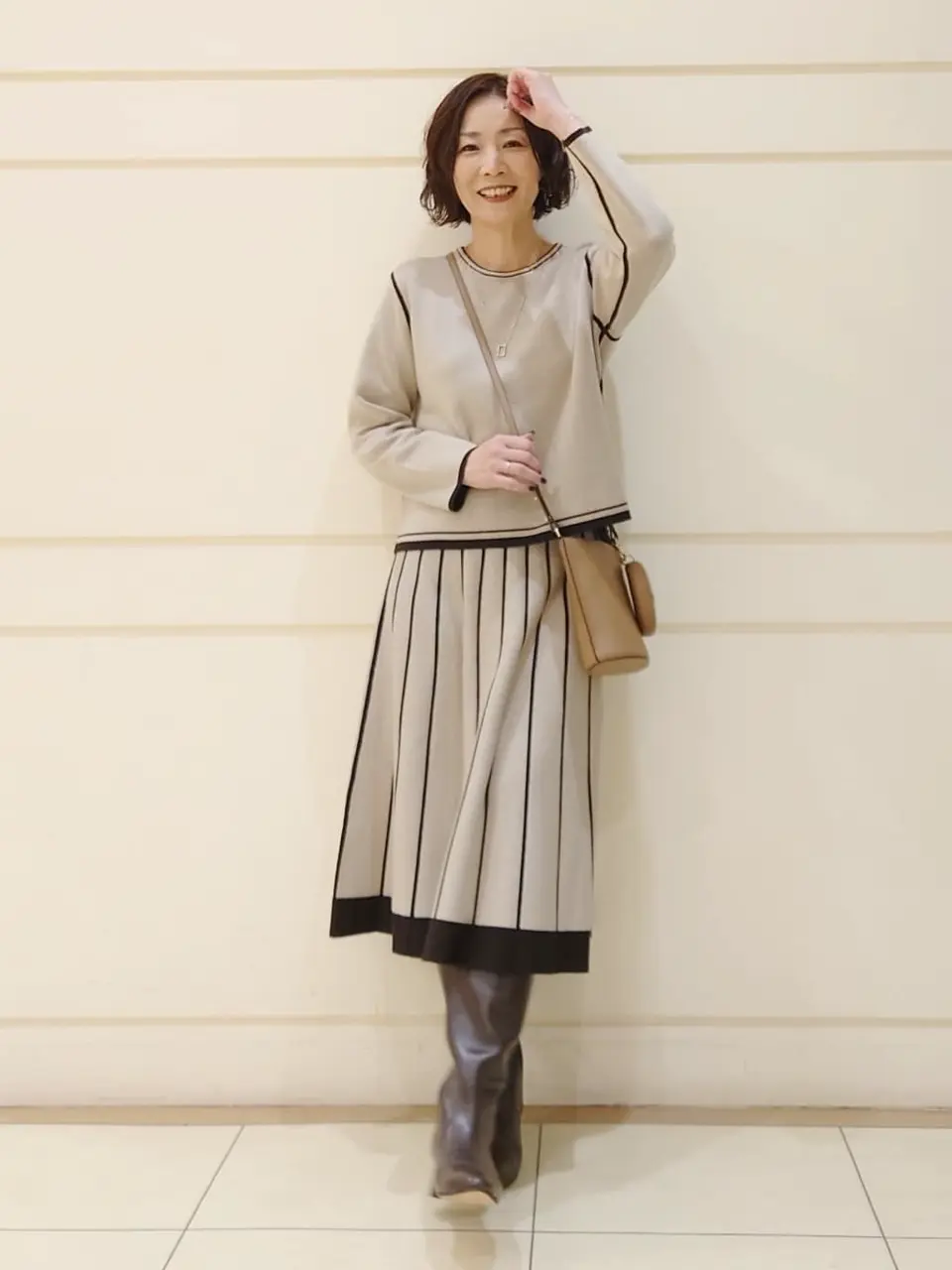 自由区 maruri コーディネート画像