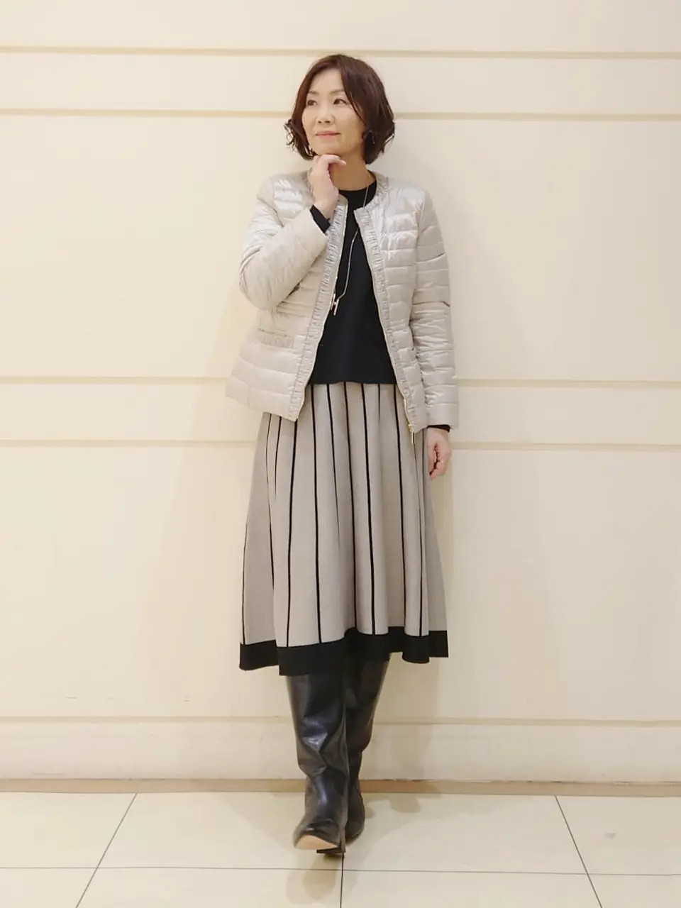 自由区 maruri コーディネート画像