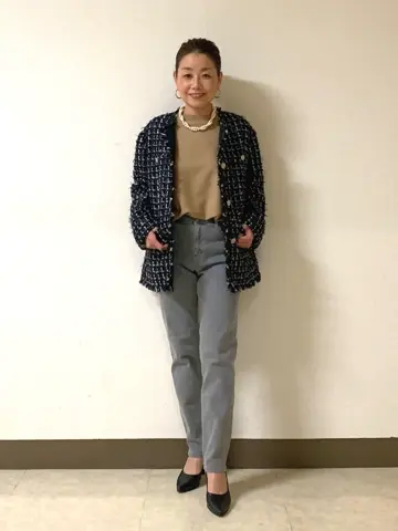 自由区 坂本 コーディネート画像