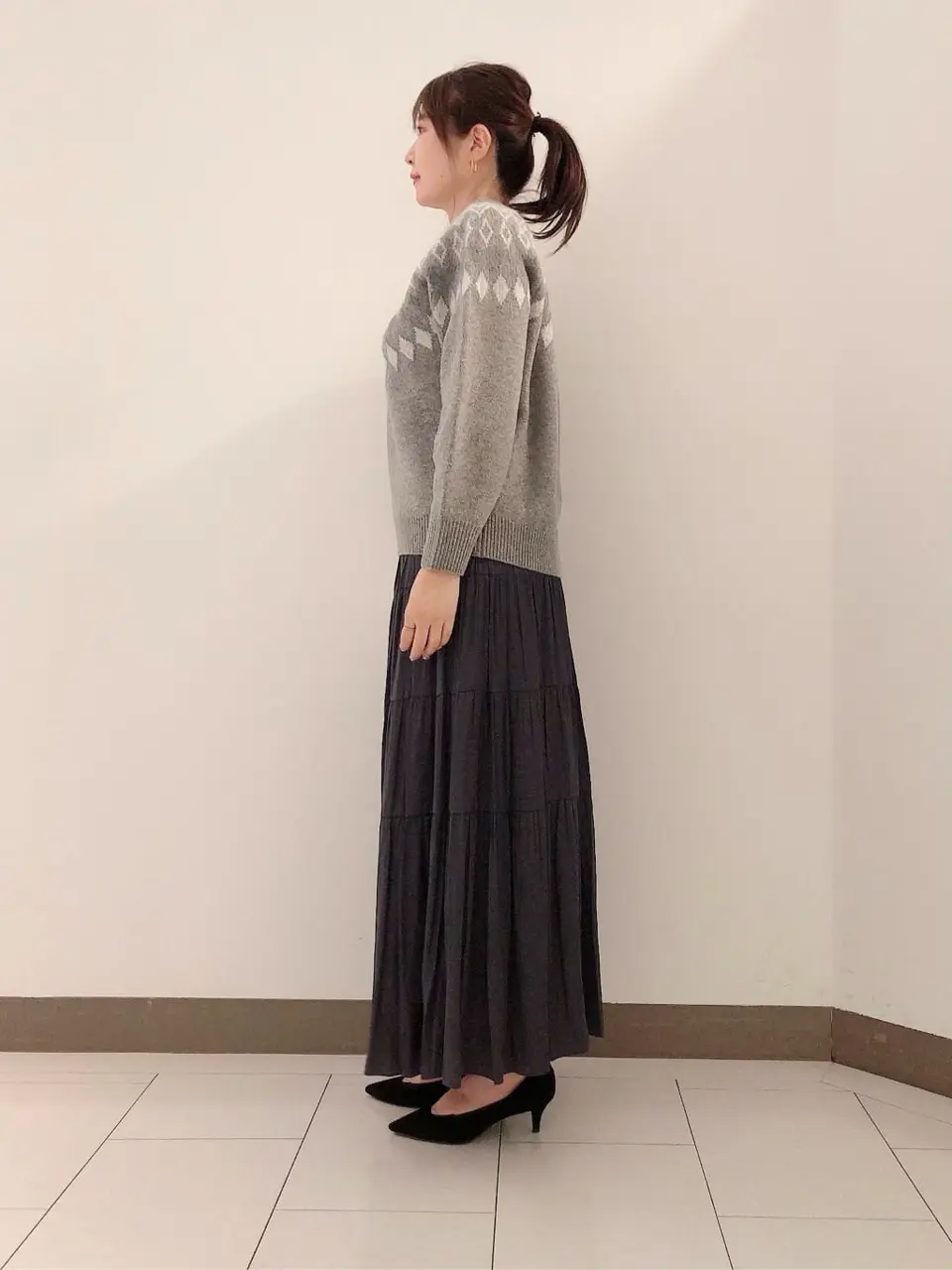 自由区 スタッフ コーディネート画像