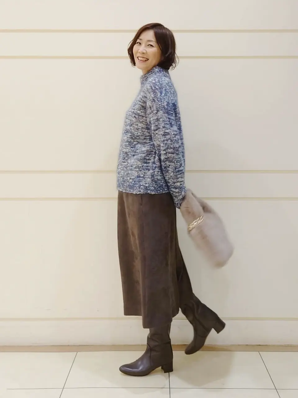 自由区 maruri コーディネート画像